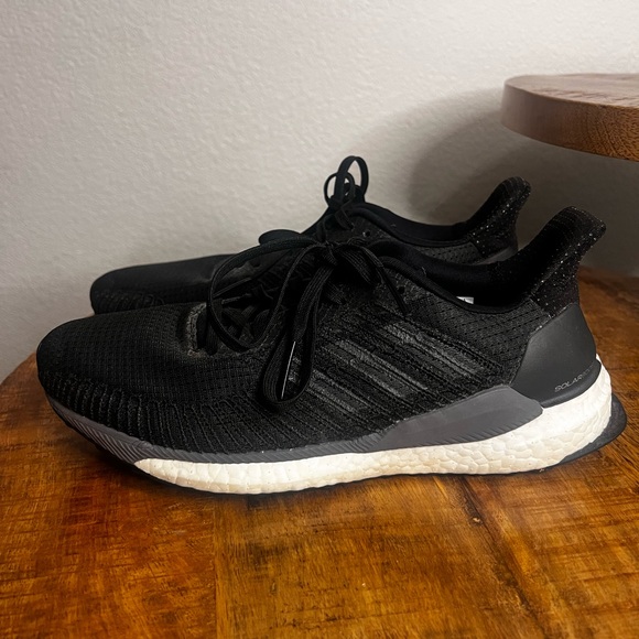 adidas solar boost Black and White Sneakers Size 6.5 women’s - Picture 10 of 11